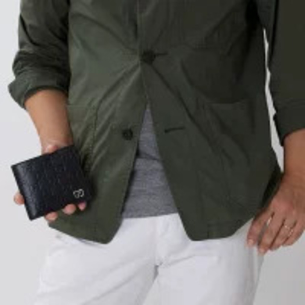 Gucci fold Dorian Signature Black Bi Wallet